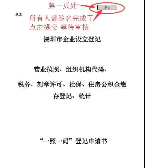 深圳注冊公司網(wǎng)上提交簽名操作流程圖 深圳注冊公司網(wǎng)上提交簽名操作流程圖